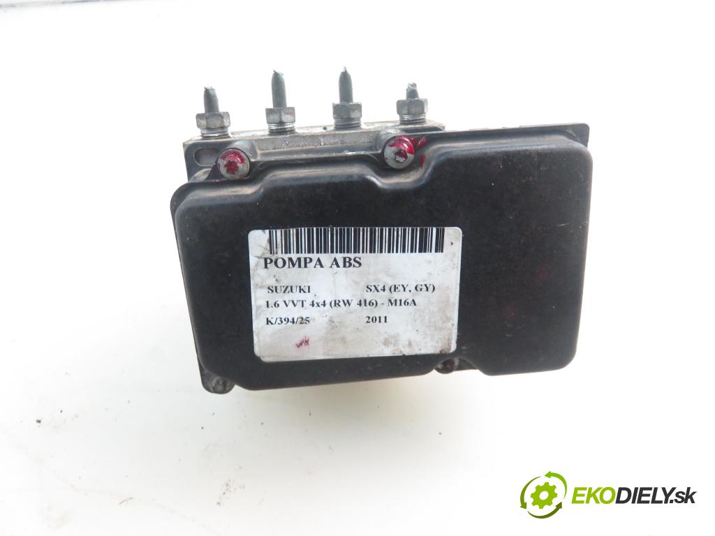 SUZUKI SX4 (EY, GY) CROSSOVER 2011 88,00 1.6 VVT 4x4 (RW 416) 120 - M16A 1586,00 pumpa ABS 0265800918 ; 5611055L10 ; 0265237050 (Pumpy brzdové)
