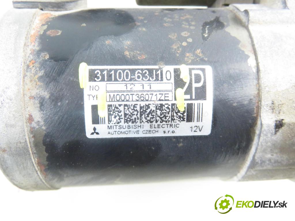 SUZUKI SX4 (EY, GY) CROSSOVER 2011 88,00 1.6 VVT 4x4 (RW 416) 120 - M16A 1586,00 Štartér M000T36071ZE ; 3110063J10 (Štartér)