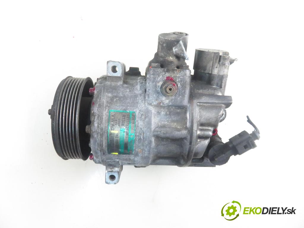 VW TOURAN (1T1, 1T2) MINIVAN 2005 103,00 2.0 TDI 16V 140 - BKD 1968,00 KOMPRESOR: klimatizácie 1K0820803G (Kompresor klimatizácie)
