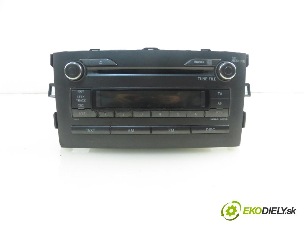 TOYOTA AURIS (_E15_) HB 2007 66,00 1.4 D-4D 90 - 1ND-TV 1364,00 RADIO CD 861201A240