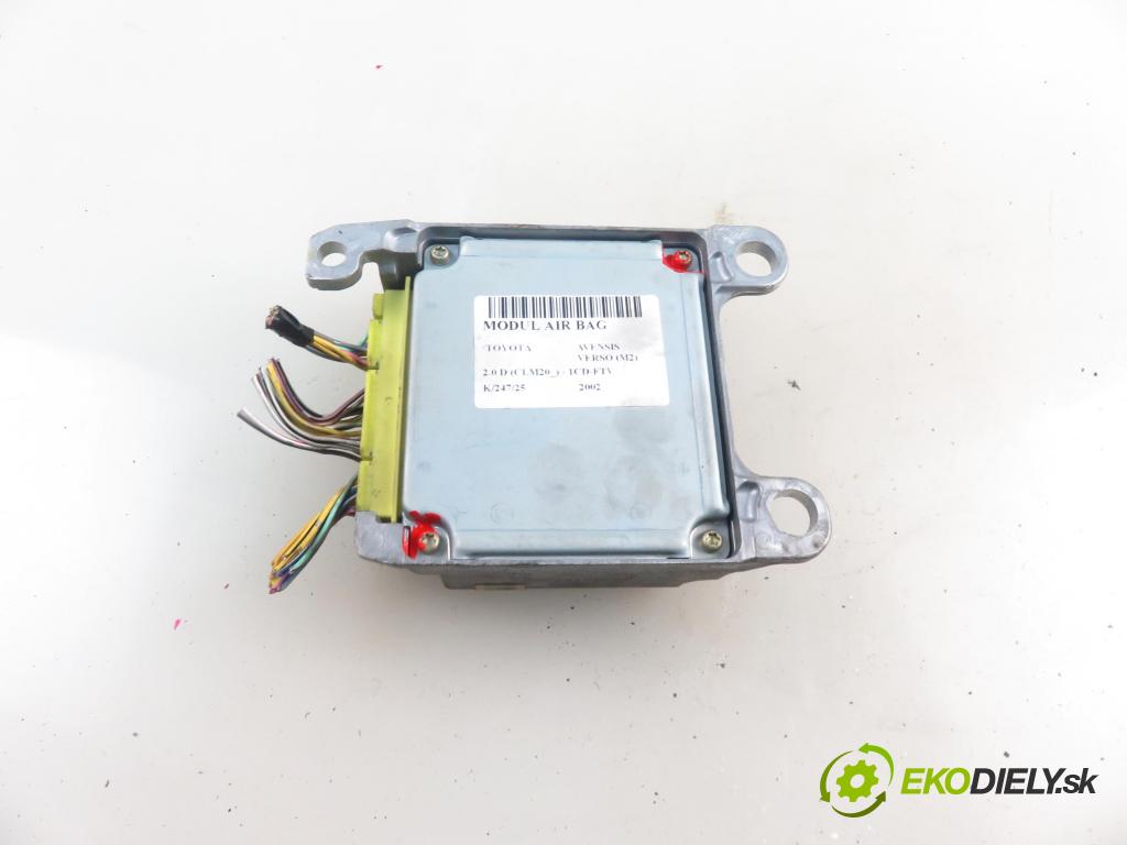 TOYOTA AVENSIS VERSO (_M2_) MINIVAN 2002 85,00 2.0 D (CLM20_) - 1CD-FTV 1995,00 MODUL air BAG 8917044050 ; 2310002460