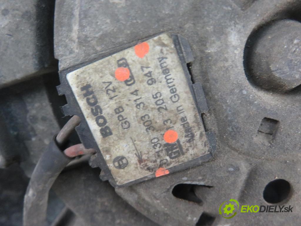 OPEL ZAFIRA B (A05) MINIVAN 2008 103,00 1.8 - Z 18 XER 1796,00 Ventilátor chladič vody 0130303314 ; 13205947
