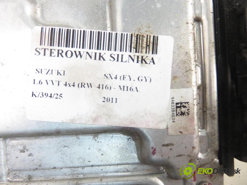 SUZUKI SX4 (EY, GY) CROSSOVER 2011 88,00 1.6 VVT 4x4 (RW 416) 120 - M16A 1586,00 Riadiaca jednotka Motor 3392055L20 ; 0261504534