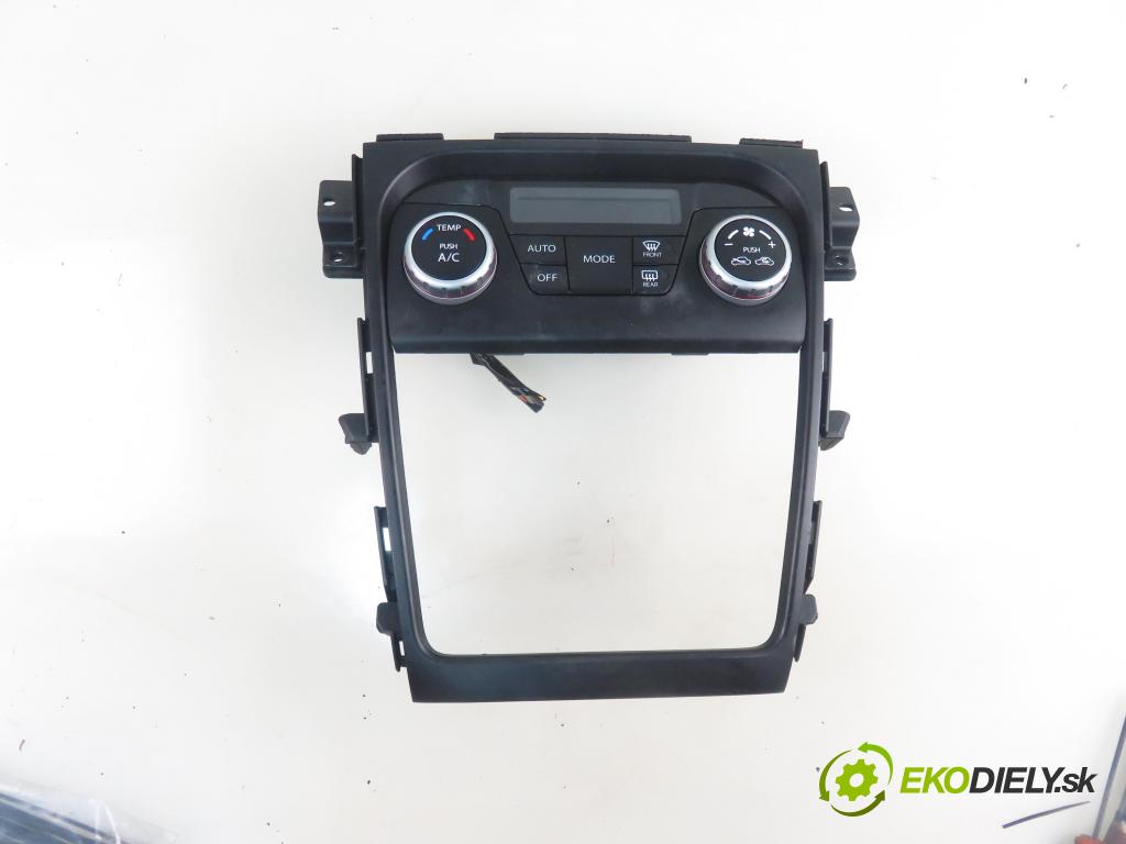 SUZUKI SX4 (EY, GY) CROSSOVER 2011 88,00 1.6 VVT 4x4 (RW 416) 120 - M16A 1586,00 Panel kúrenia KLIMATRONIK 3951055L00 ; 2370400544