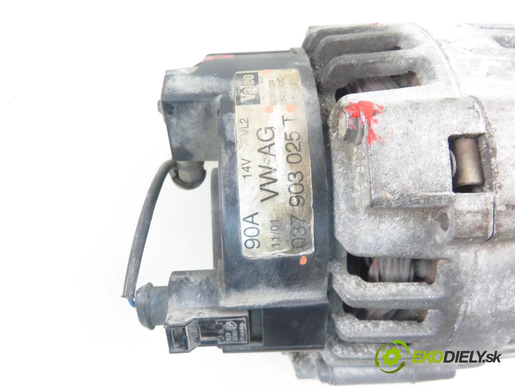 VW POLO (6N2) HB 2001 55,00 1.4 16V - AUA 1390,00 Alternátor 037903025T ; SG9B024 (Alternátor)