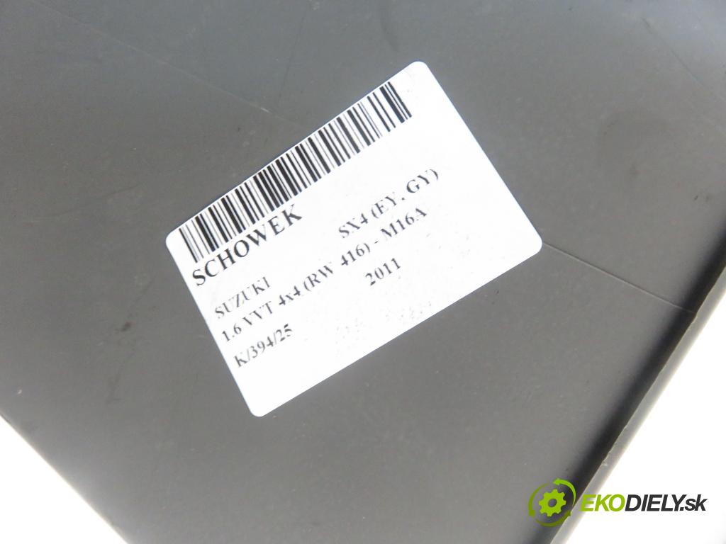 SUZUKI SX4 (EY, GY) CROSSOVER 2011 88,00 1.6 VVT 4x4 (RW 416) 120 - M16A 1586,00 Priehradka, kastlík 7341279J1