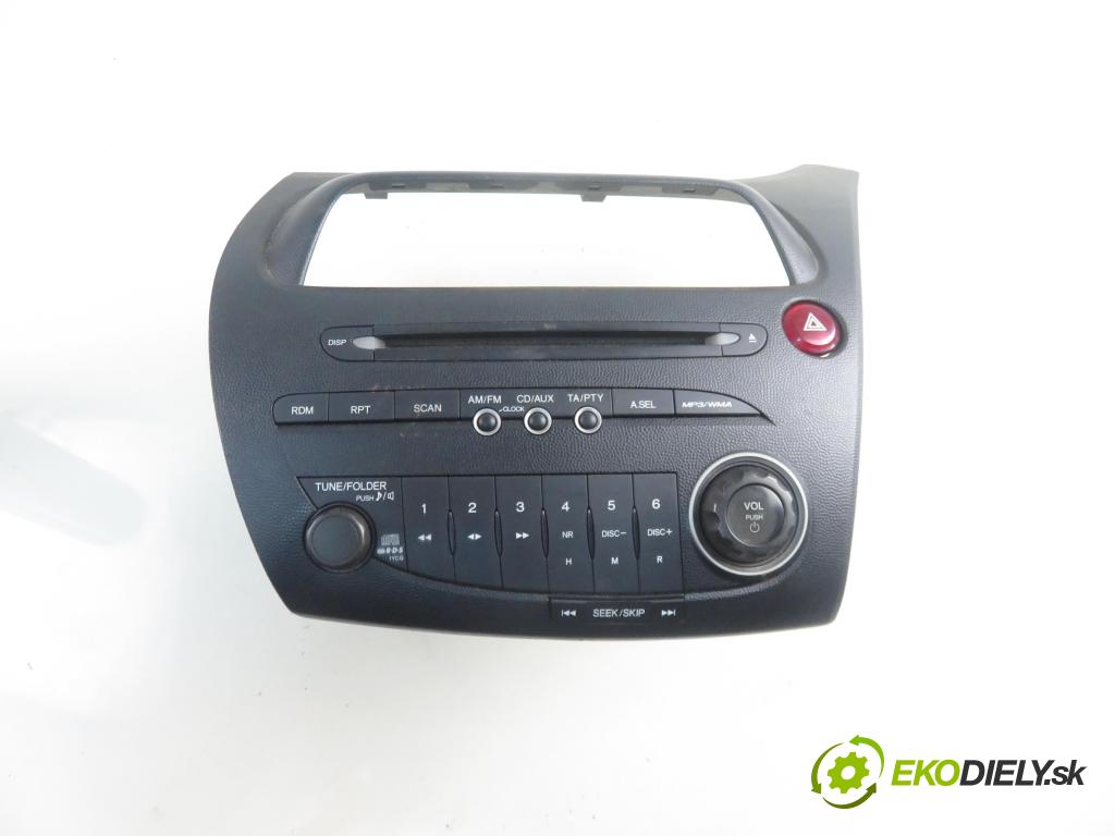 HONDA CIVIC VIII (FN, FK) HB 2008 103,00 1.8 (FN1, FK2) - R18A2 1799,00 RADIO CD 39100SMRE112M1