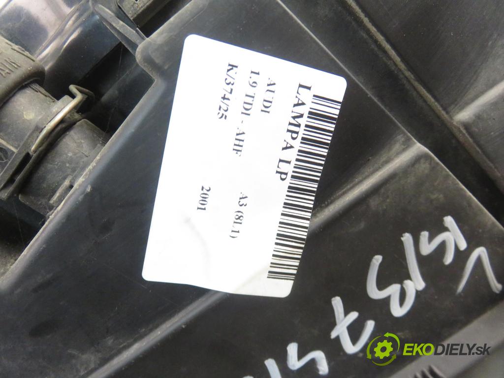 AUDI A3 (8L1) HB 2001 81,00 1.9 TDI 110 - AHF 1896,00 světlo LP