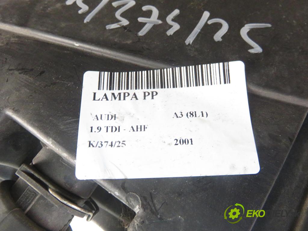 AUDI A3 (8L1) HB 2001 81,00 1.9 TDI 110 - AHF 1896,00 světlo PP