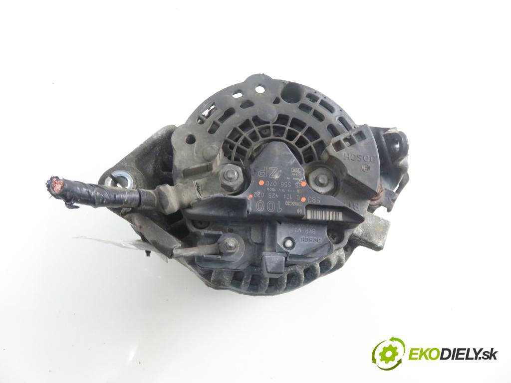 OPEL MERIVA A nadwozie wielkoprzestrzenne (MPV) (X03) HB 2005 92,00 1.8 - Z 18 XE 1796,00 Alternátor 0124125022 ; 55556070 (Alternátor)