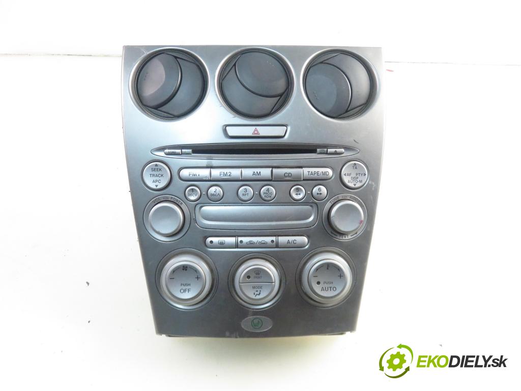 MAZDA 6 Station Wagon (GY) KOMBI 2005 100,00 2.0 DI 136 - RF5C 1998,00 RADIO 041210A243