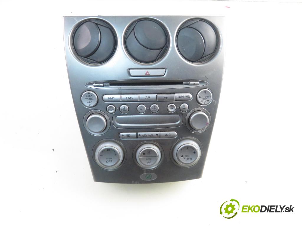 MAZDA 6 Station Wagon (GY) KOMBI 2005 100,00 2.0 DI 136 - RF5C 1998,00 RADIO 041210A243