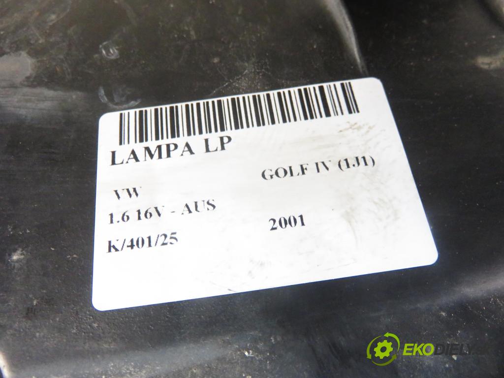 VW GOLF IV (1J1) HB 2001 77,00 1.6 16V - AUS 1598,00 světlo LP