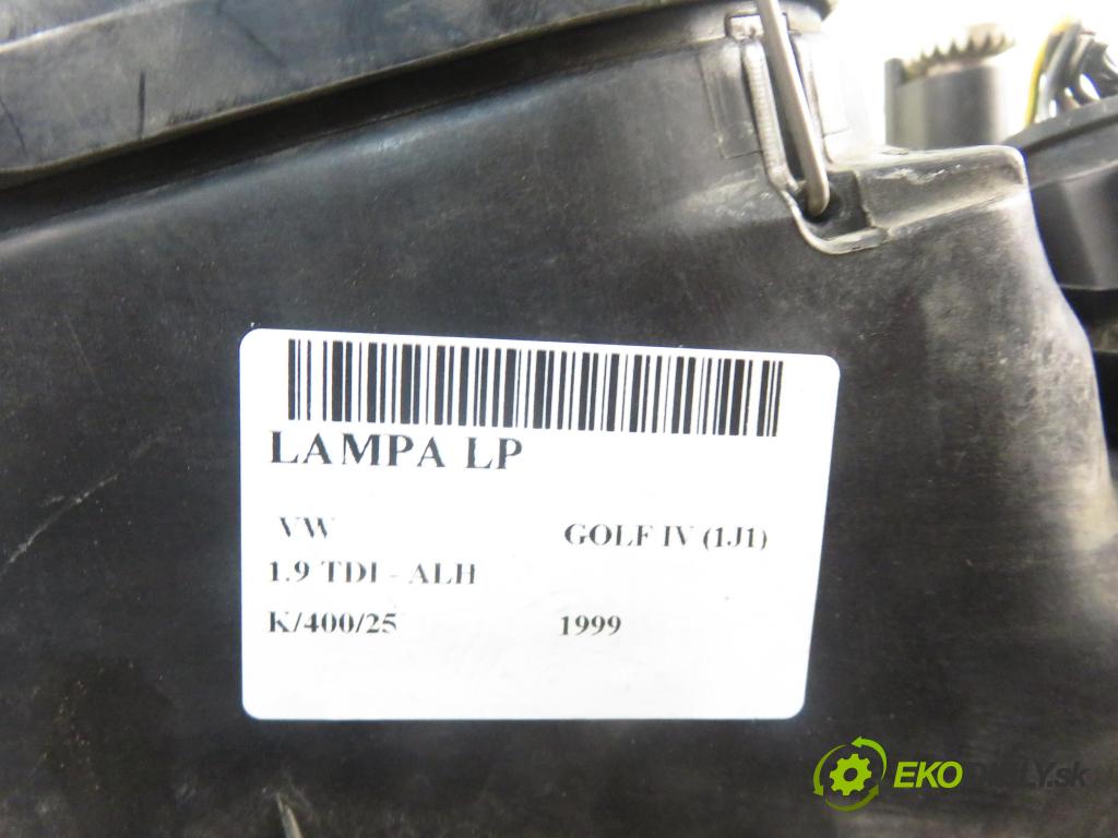VW GOLF IV (1J1) HB 1999 66,00 1.9 TDI 90 - ALH 1896,00 světlo LP 1J1941016C