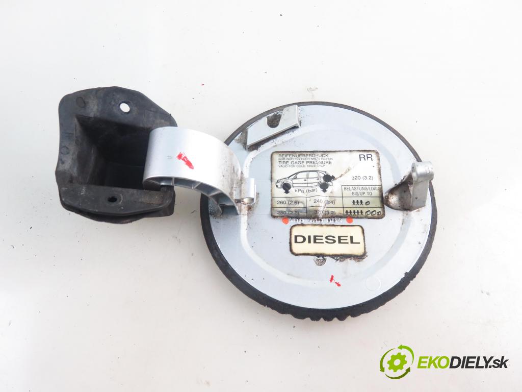 OPEL MERIVA A nadwozie wielkoprzestrzenne (MPV) (X03) HB 2004 74,00 1.7 CDTI 100 - Z 17 DTH 1686,00 Dvierka nádrže paliva 468435664 (Ostatné)