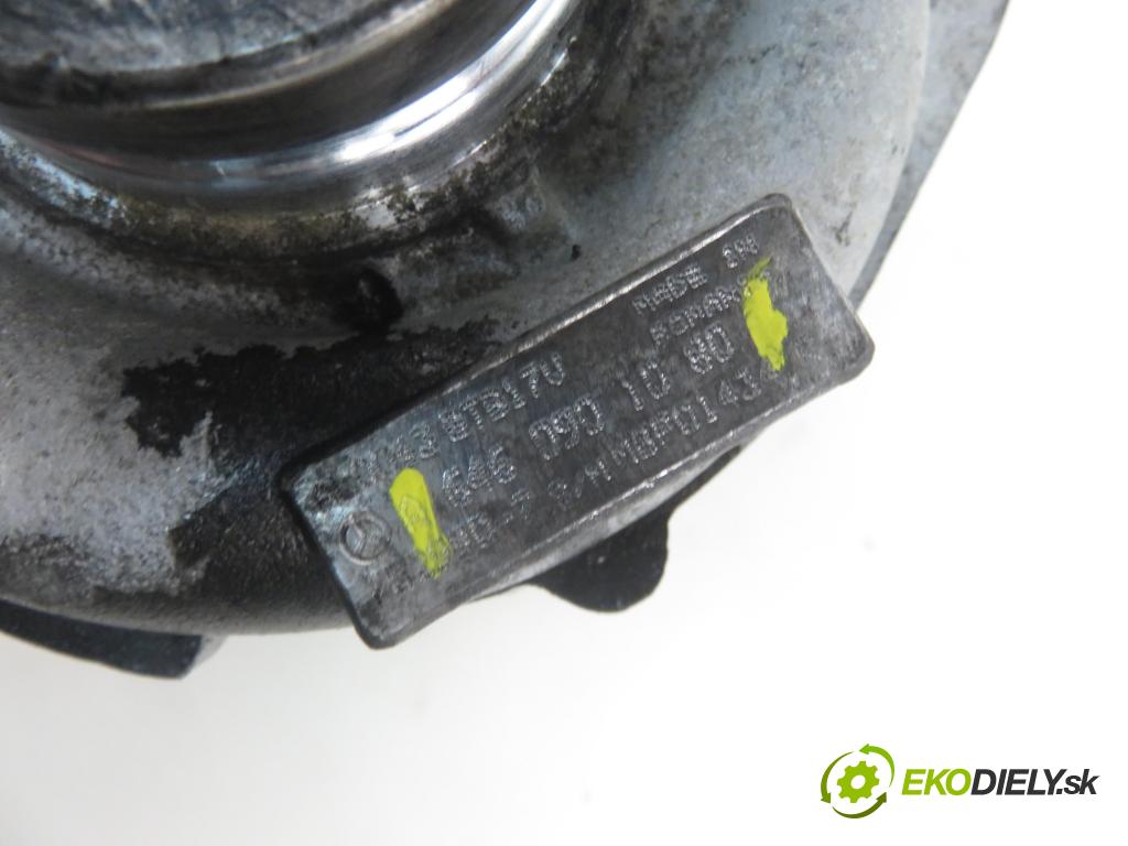 MERCEDES-BENZ KLASA C T-Model (S204) KOMBI 2009 100,00 C 200 CDI (204.207) - OM 646.811 2148,00 RYCHLONABÍJEČKA: 6460901080 (Turbodúchadla (kompletní))