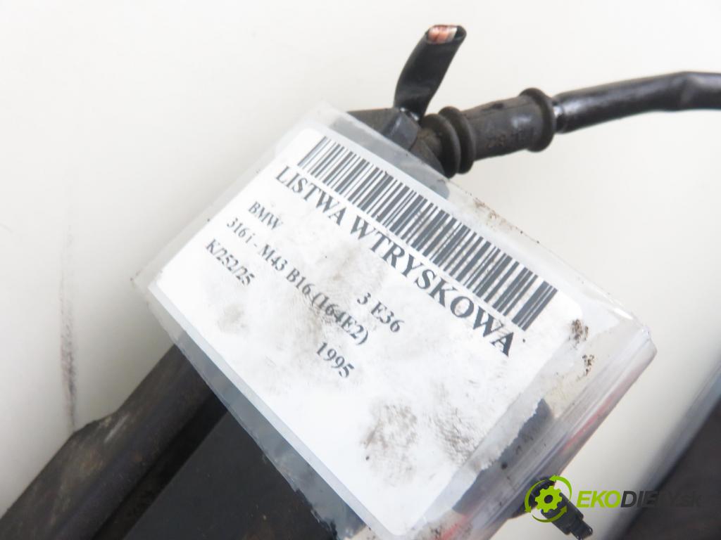 BMW 3 (E36) SEDAN 1995 75,00 316 i 102 - M43 B16 1596,00 Lišta vstrekovacia D3762FA ; 1731357 (Vstrekovacia lišta)