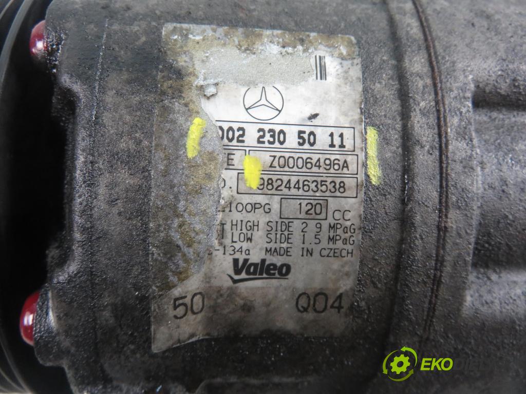 MERCEDES-BENZ KLASA C T-Model (S204) KOMBI 2009 100,00 C 200 CDI (204.207) - OM 646.811 2148,00 KOMPRESOR: klimatizace Z0006496A ; 0022305011 (Kompresory)
