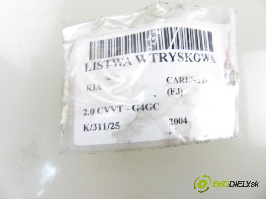KIA CARENS II (FJ) MINIVAN 2004 102,00 2.0 CVVT 139 - G4GC 1975,00 Lišta vstrekovacia 3531023600 ; 9260930013 (Vstrekovacia lišta)