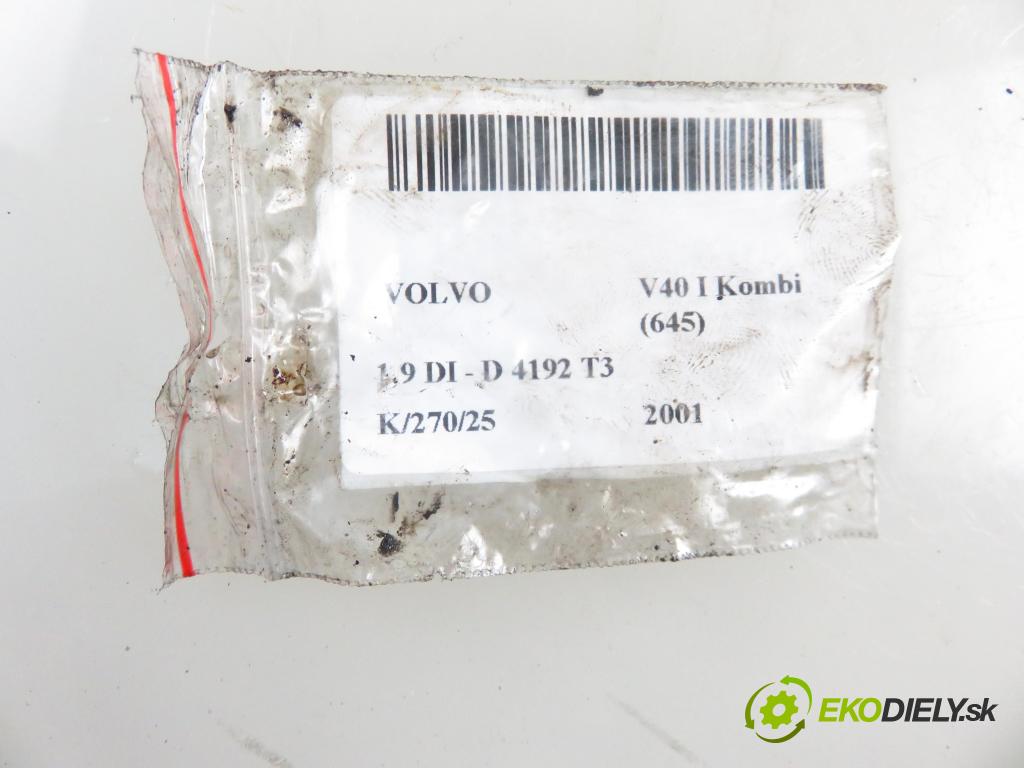 VOLVO V40 Kombi (645) KOMBI 2001 85,00 1.9 DI 116 - D 4192 T3 1870,00 vstrekovač 0445110021 ; 7700111014 (Vstrekovač paliva)
