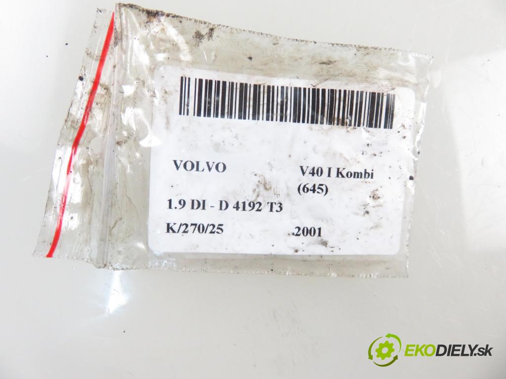 VOLVO V40 Kombi (645) KOMBI 2001 85,00 1.9 DI 116 - D 4192 T3 1870,00 vstrekovač 0445110021 ; 7700111014 (Vstrekovač paliva)