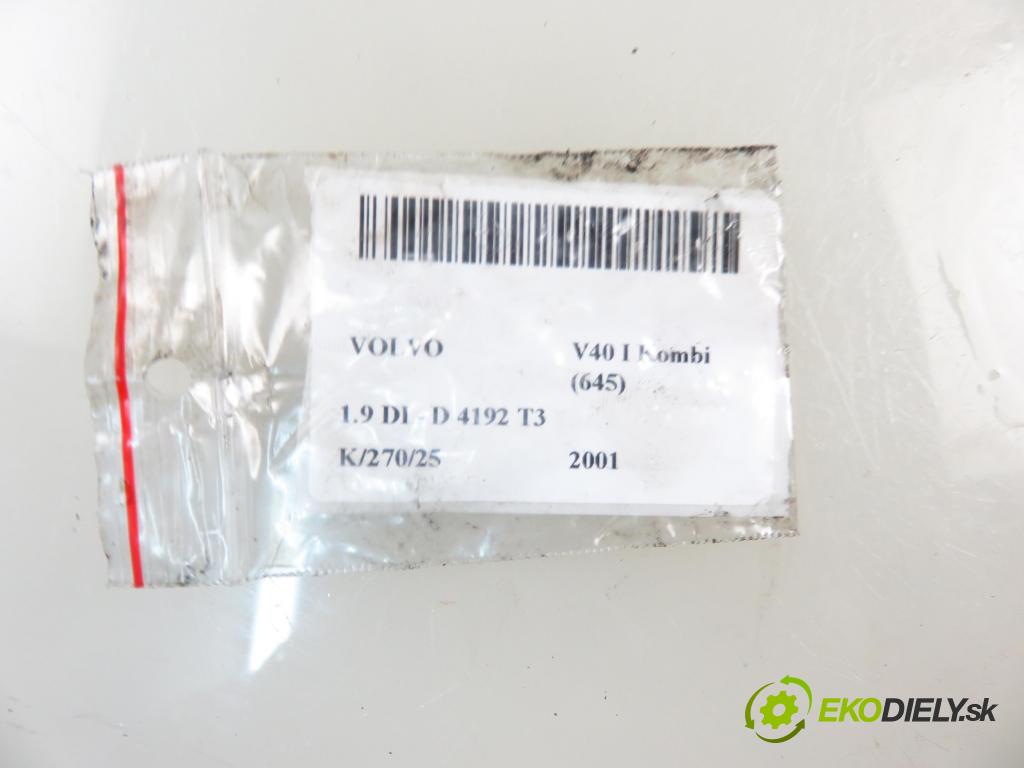 VOLVO V40 Kombi (645) KOMBI 2001 85,00 1.9 DI 116 - D 4192 T3 1870,00 vstrekovač 0445110021 ; 7700111014 (Vstrekovač paliva)