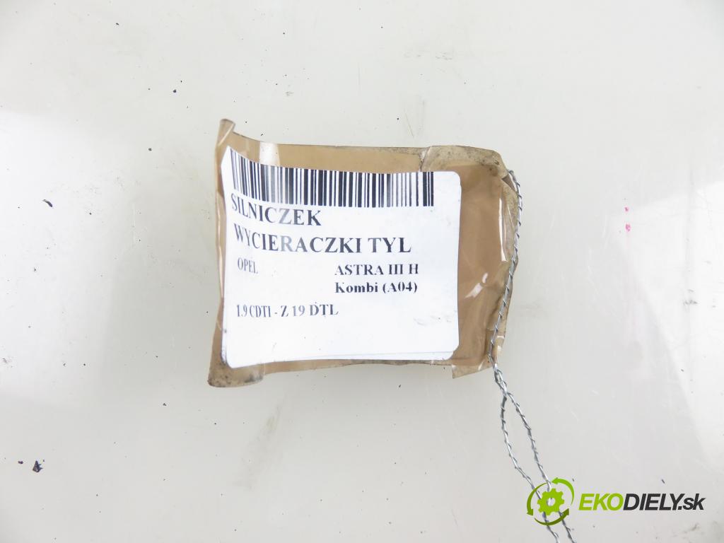 OPEL ASTRA H Kombi (A04) KOMBI 2007 74,00 1.9 CDTI - Z 19 DTL 1910,00 motorek stěrače ZADNÍ: 0390201591 ; 13105981