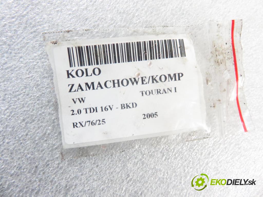 VW TOURAN (1T1, 1T2) MINIVAN 2005 103,00 2.0 TDI 16V 140 - BKD 1968,00 Koleso zotrvačník 701814 ; C0702695