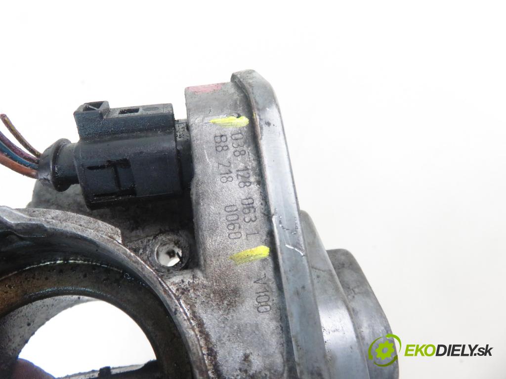 VW TOURAN (1T1, 1T2) MINIVAN 2005 103,00 2.0 TDI 16V 140 - BKD 1968,00 Škrtiaca klapka 038128063L (Škrtiaca klapka)