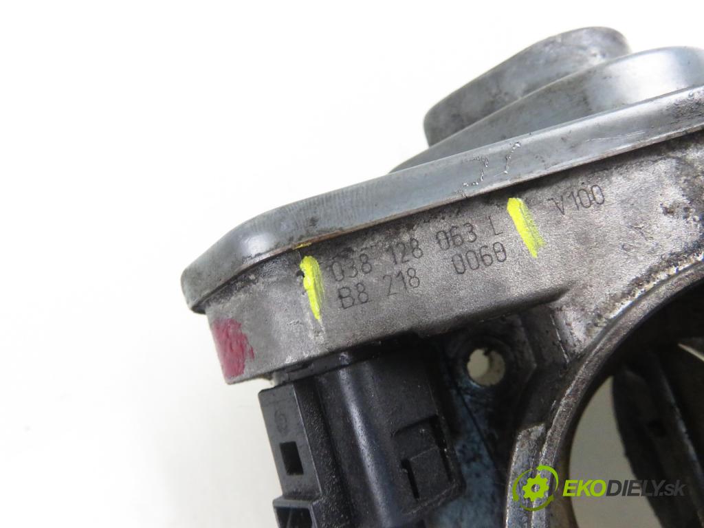 VW TOURAN (1T1, 1T2) MINIVAN 2005 103,00 2.0 TDI 16V 140 - BKD 1968,00 Škrtiaca klapka 038128063L (Škrtiaca klapka)