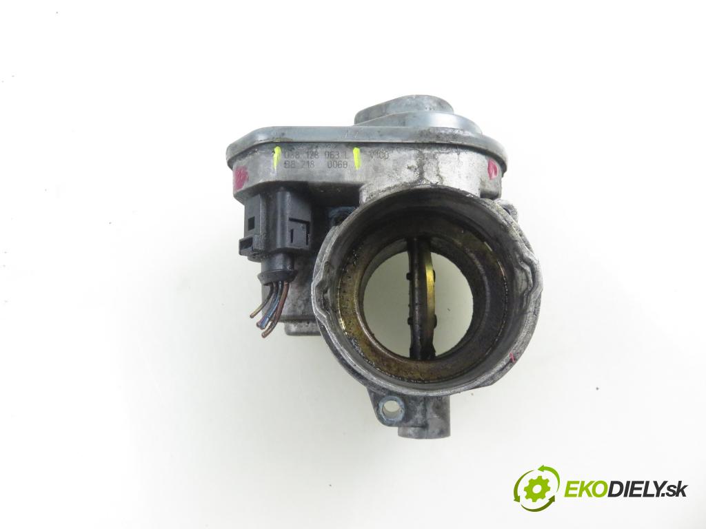 VW TOURAN (1T1, 1T2) MINIVAN 2005 103,00 2.0 TDI 16V 140 - BKD 1968,00 Škrtiaca klapka 038128063L (Škrtiaca klapka)