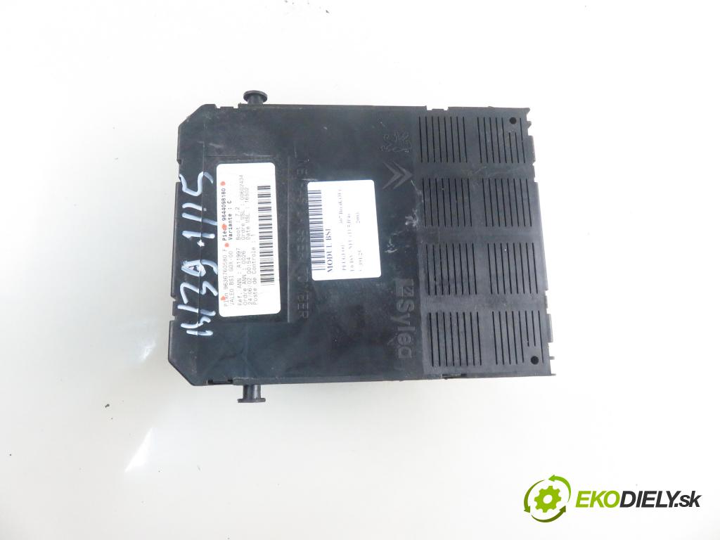 PEUGEOT 307 Break (3E) KOMBI 2003 80,00 1.6 16V - NFU (TU5JP4) 1587,00 MODUL BSI 9636760580F ; 9644098180