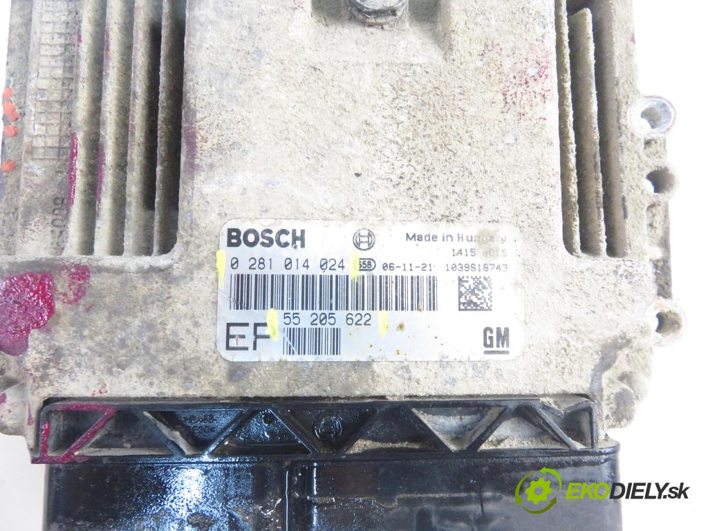 OPEL ASTRA H Kombi (A04) KOMBI 2007 74,00 1.9 CDTI - Z 19 DTL 1910,00 Riadiaca jednotka Motor 0281014024 ; 55205622