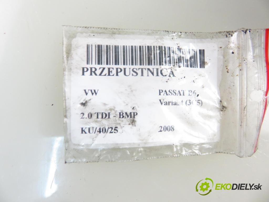 VW PASSAT B6 Variant (3C5) KOMBI 2008 103,00 2.0 TDI PD 8V 140 - BMP 1968,00 Škrtiaca klapka 03G128063G ; A2C53249824 (Škrtiaca klapka)