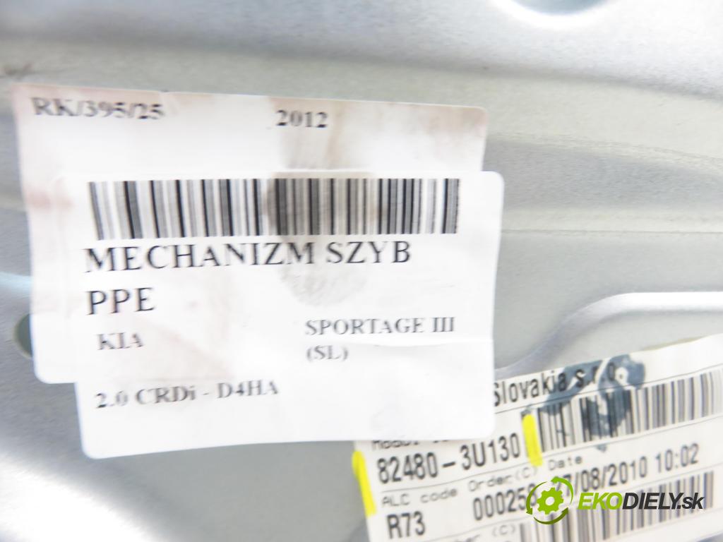KIA SPORTAGE (SL) SUV 2012 100,00 2.0 CRDi 136 - D4HA 1995,00 mechanismus oken PPE 402390B ; 824803U130