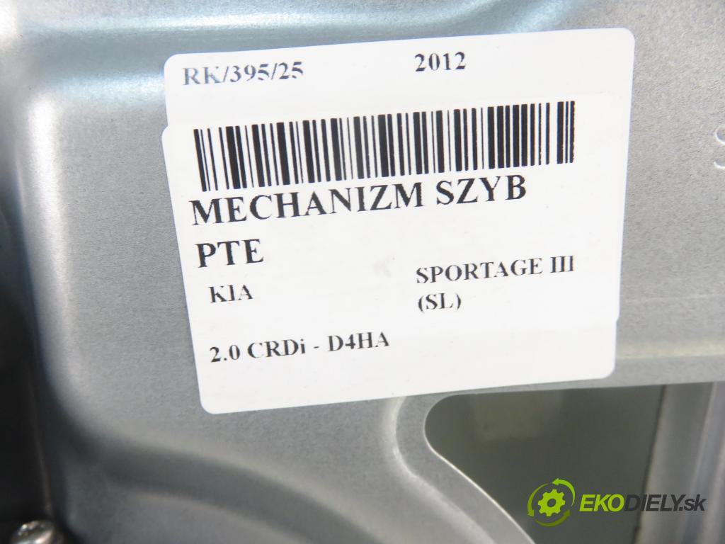 KIA SPORTAGE (SL) SUV 2012 100,00 2.0 CRDi 136 - D4HA 1995,00 mechanismus oken PTE 402354B ; 834803U020