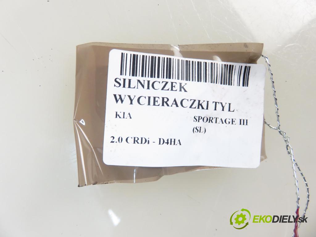 KIA SPORTAGE (SL) SUV 2012 100,00 2.0 CRDi 136 - D4HA 1995,00 motorek stěrače ZADNÍ: 987003W000 ; F00S2B2217