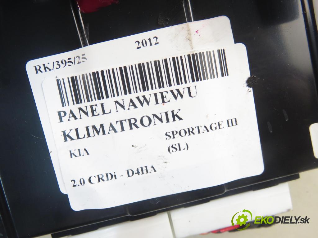 KIA SPORTAGE (SL) SUV 2012 100,00 2.0 CRDi 136 - D4HA 1995,00 Panel kúrenia KLIMATRONIK 972503U101