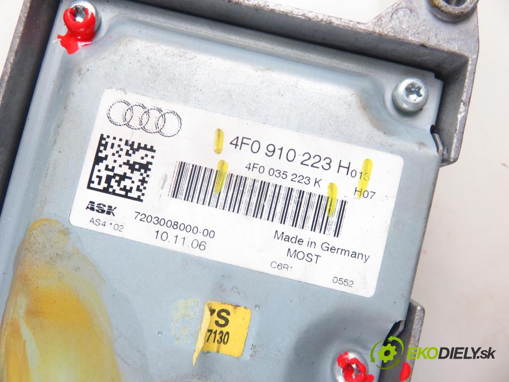 AUDI A6 Avant (4F5, C6) KOMBI 2005 171,00 3.0 TDI quattro - ASB 2967,00 Zosilňovač 4F0910223H ; 4F0035223K (Zosilňovač)