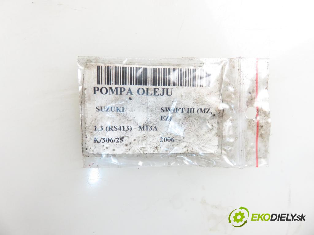 SUZUKI SWIFT III (MZ, EZ) HB 2006 67,00 1.3 91 - M13A 1328,00 pumpa oleje S469G (Olejové pumpy)