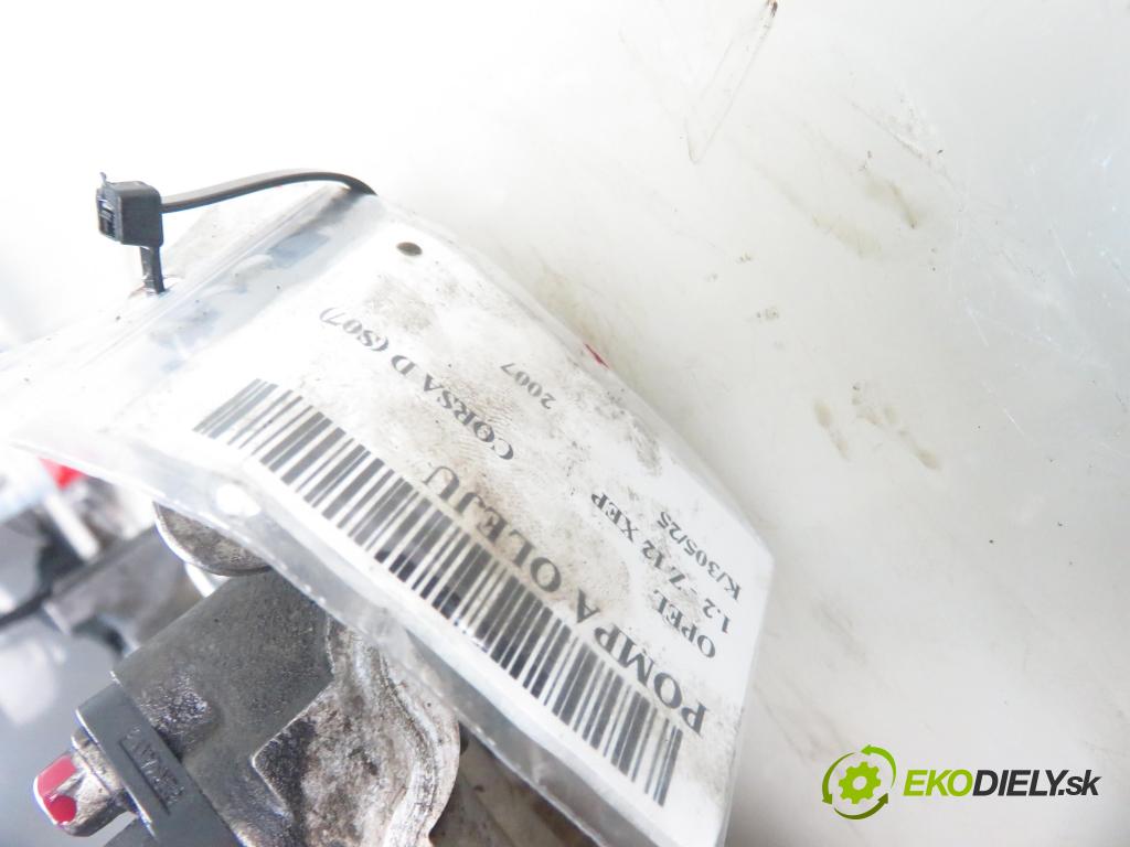 OPEL CORSA D (S07) HB 2007 59,00 1.2 - Z 12 XEP 1229,00 pumpa oleje 55556309 (Olejové pumpy)