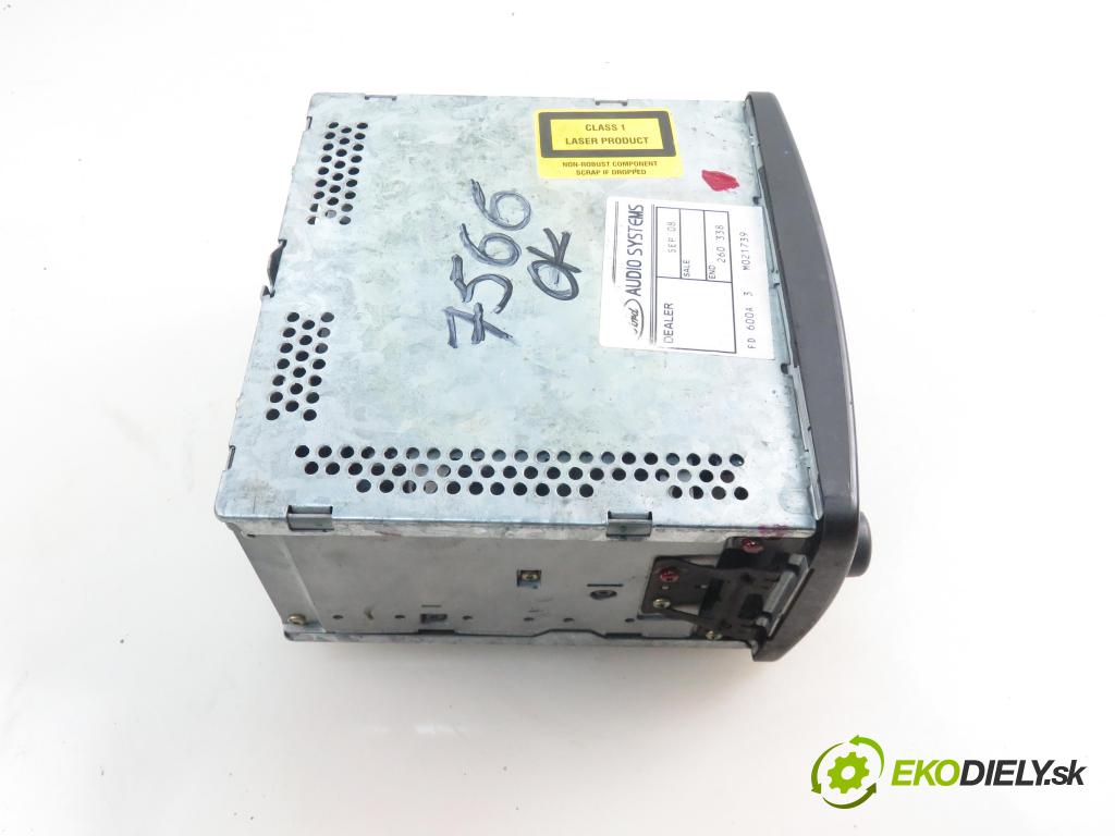 FORD FOCUS (DAW, DBW) HB 2002 74,00 1.8 TDCi - FFDA 1753,00 RADIO CD YS4F18C815AD