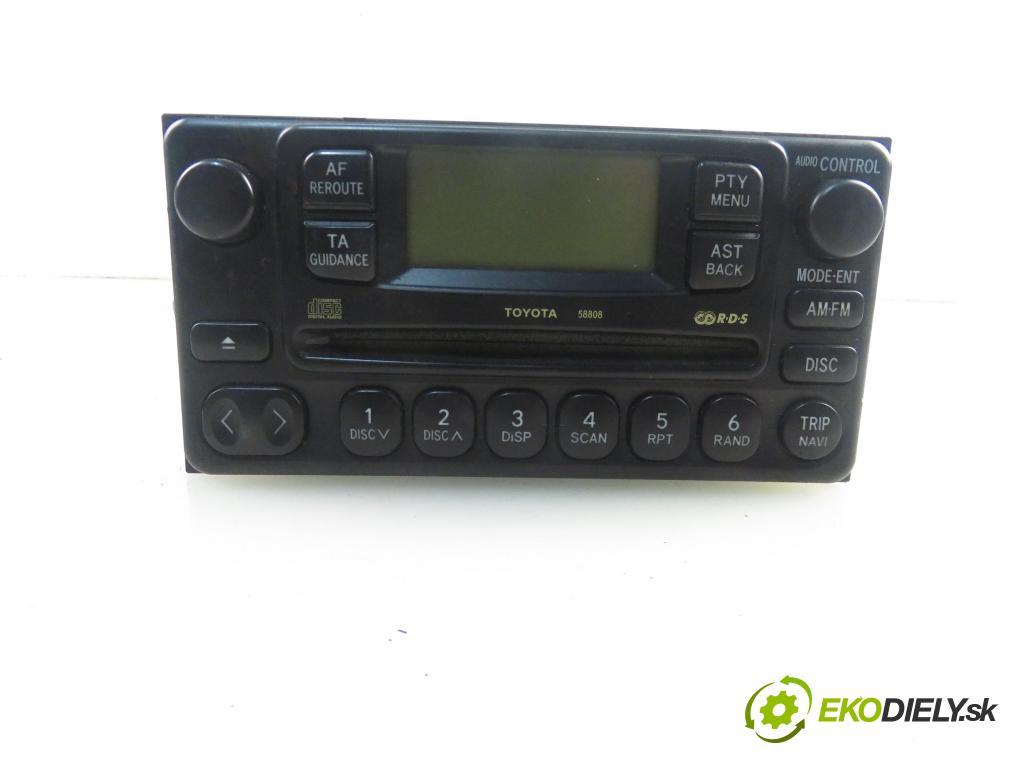 TOYOTA AVENSIS VERSO (_M2_) MINIVAN 2002 85,00 2.0 D (CLM20_) - 1CD-FTV 1995,00 RADIO CD 8612044080