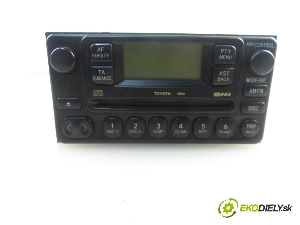 TOYOTA AVENSIS VERSO (_M2_) MINIVAN 2002 85,00 2.0 D (CLM20_) - 1CD-FTV 1995,00 RADIO CD 8612044080