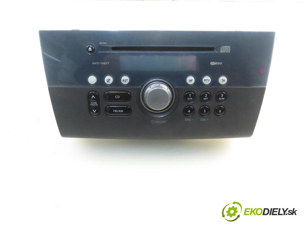 SUZUKI SWIFT III (MZ, EZ) HB 2006 67,00 1.3 91 - M13A 1328,00 RADIO CD 3910162J0