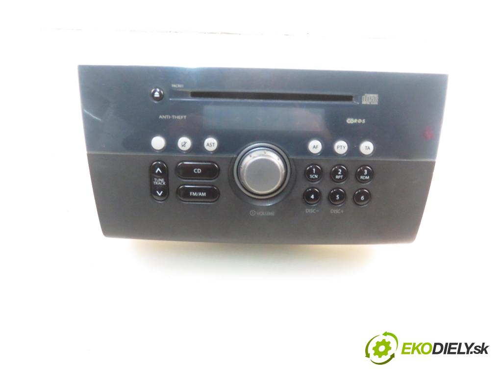 SUZUKI SWIFT III (MZ, EZ) HB 2006 67,00 1.3 91 - M13A 1328,00 RADIO CD 3910162J0