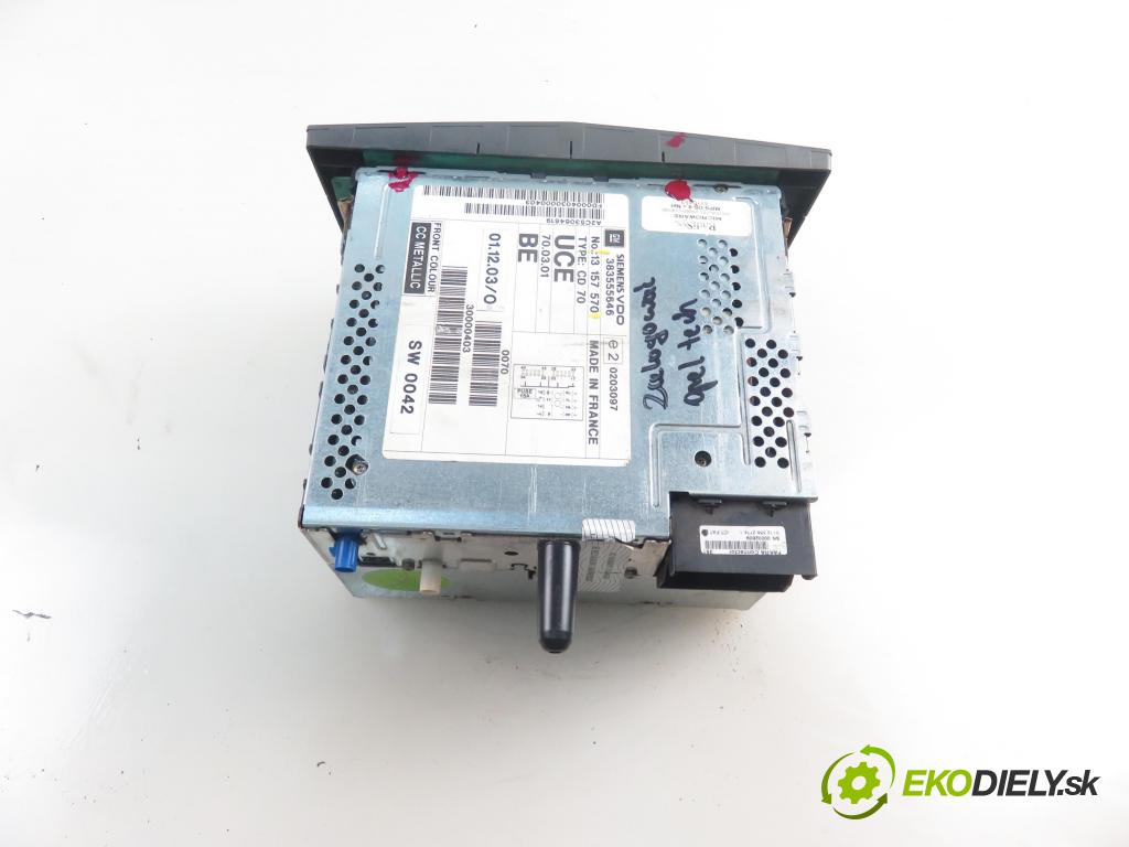 OPEL ASTRA H (A04) HB 2004 74,00 1.7 CDTI 100 - Z 17 DTH 1686,00 RADIO 13157570