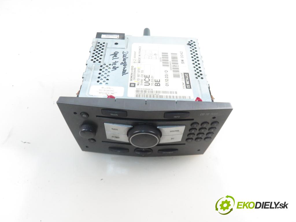 OPEL ASTRA H (A04) HB 2004 74,00 1.7 CDTI 100 - Z 17 DTH 1686,00 RADIO 13157570