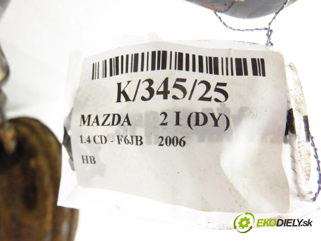 MAZDA 2 (DY) HB 2005 50,00 1.4 CD - F6JB 1399,00 výztuha zadní část ABS