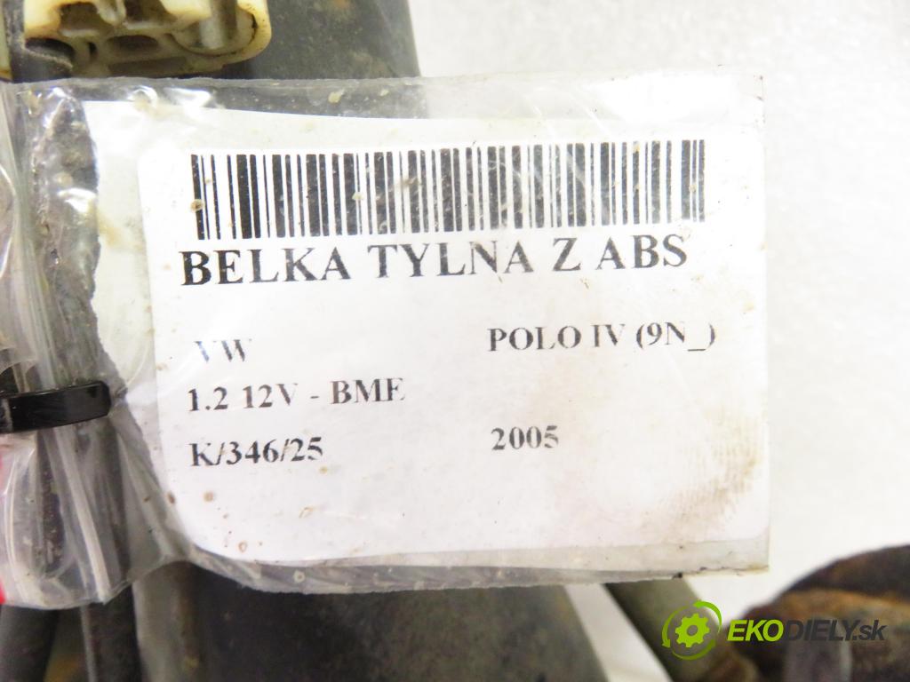 VW POLO (9N_) HB 2005 47,00 1.2 12V - BME 1198,00 výztuha zadní část ABS